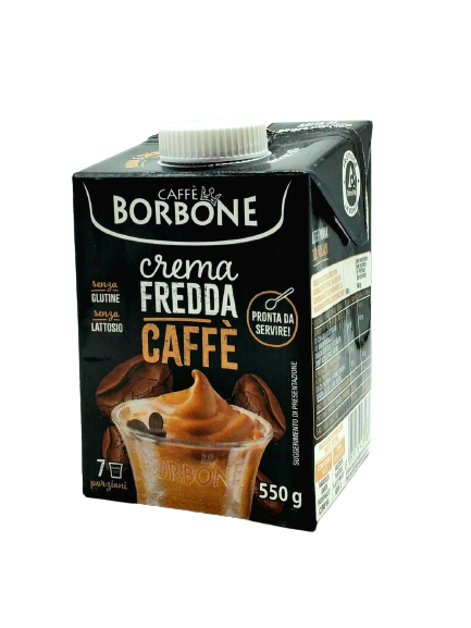 BORBONE DESSERT UHT COLD COFFEE CREAM 550 GR (10 in a box)