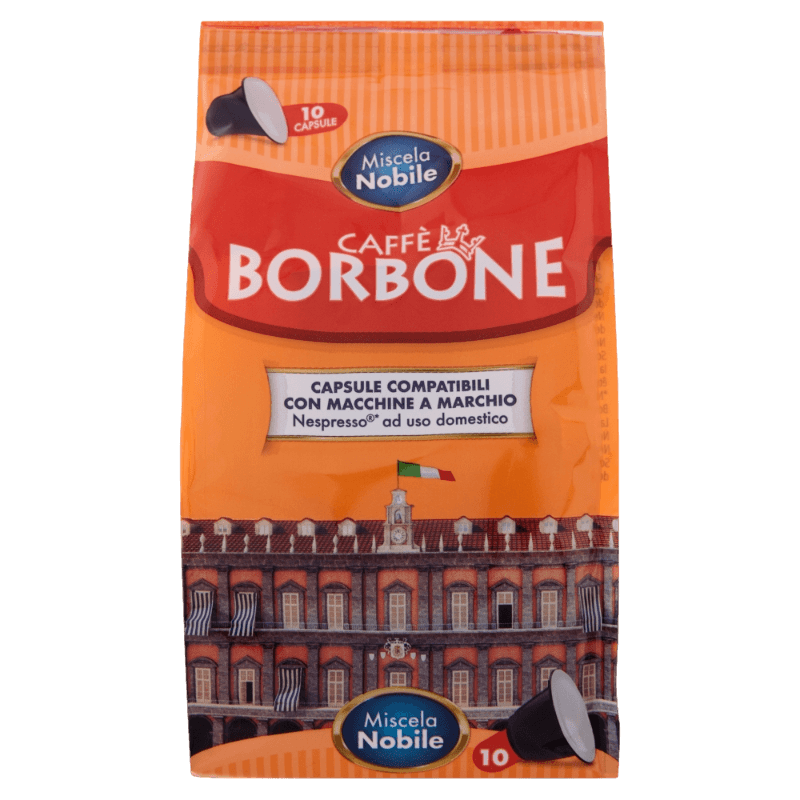 BORBONE COFFEE CAPSULES NESPRESSO NOBILE X10 (8 in a box)