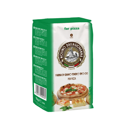 DALLAGIOVANNA PIZZA FLOUR 00 1 KG (10 IN A BOX)