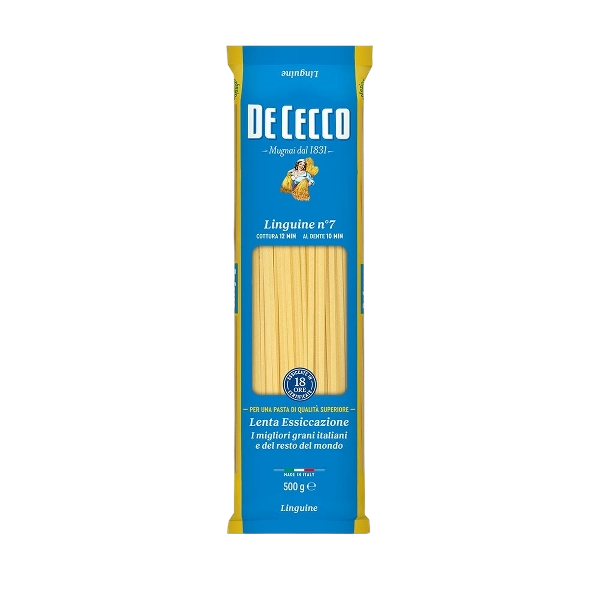 DE CECCO PASTA DI SEMOLA LINGUINE N.7 500 GR (24 in a box)