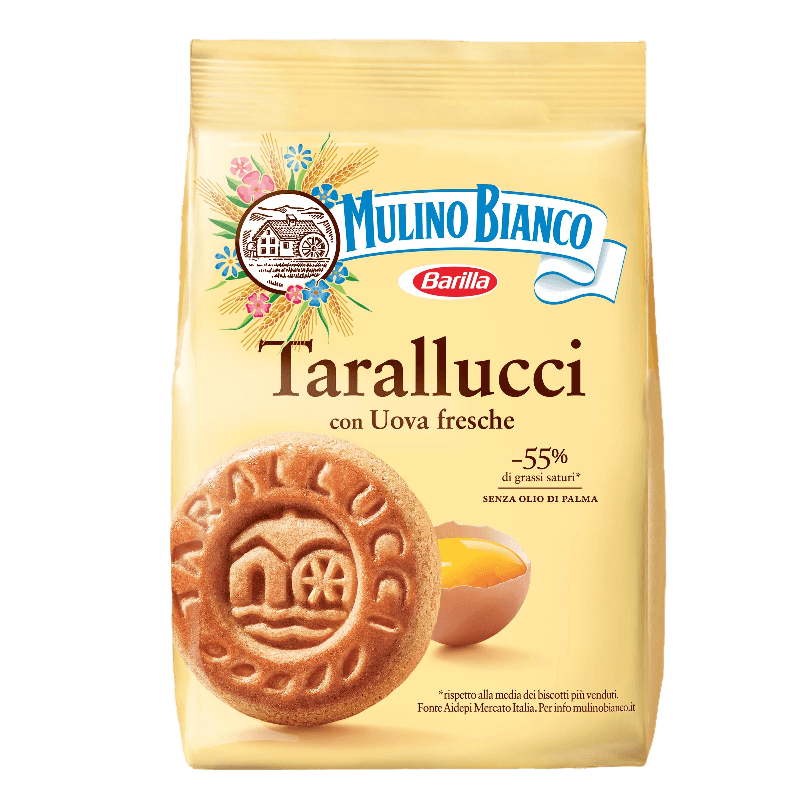 MULINO BIANCO BISCOTTI TARALLUCCI 350 GR (12 in a box)