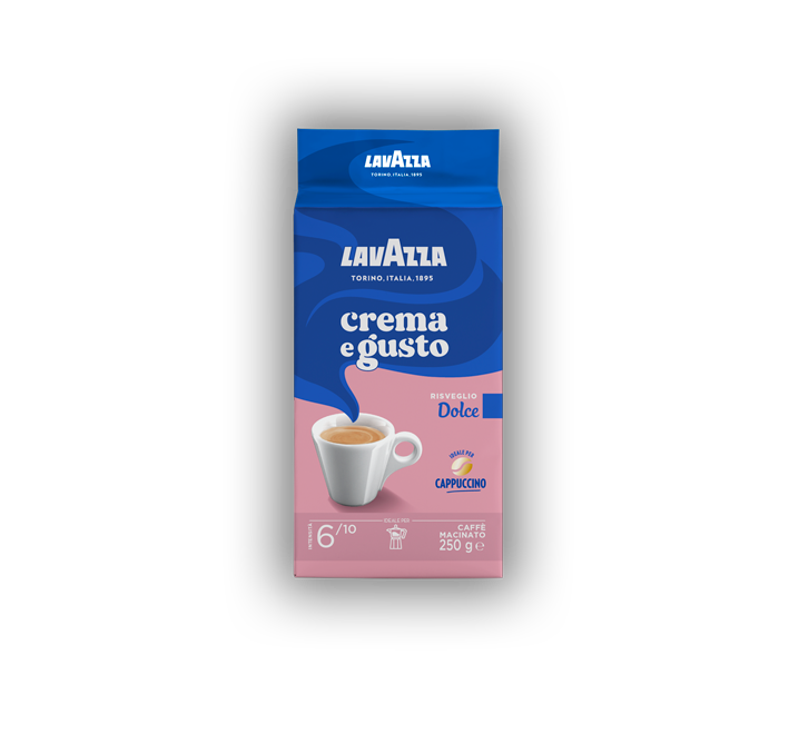 LAVAZZA COFFEE GROUND CREMA E GUSTO DOLCE 250 GR (20 in a box)