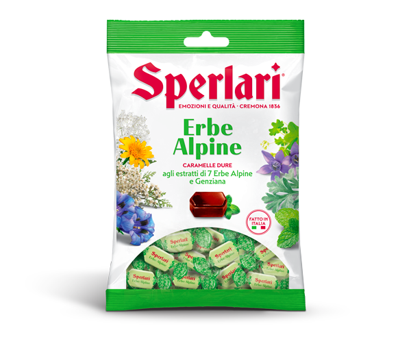 SPERLARI CANDY ERBE ALPINE 200 GR (18 in a box)