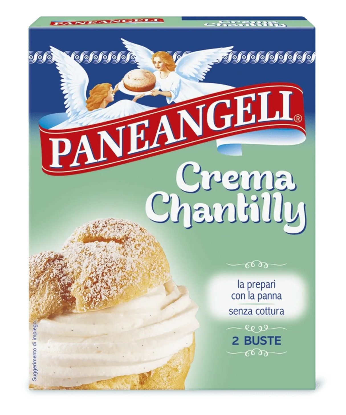 PANEANGELI PREPARED FOR CREAM CHANTILLY X2 114 GR (8 in a box)