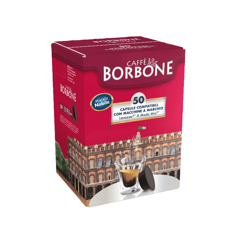 BORBONE COFFEE CAPSULES A MODO MIO NOBILE X50 250 GR (1 in a box)
