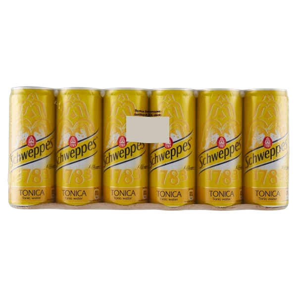 SCHWEPPES TONIC WATER CANS 330 ML (24 IN A BOX)