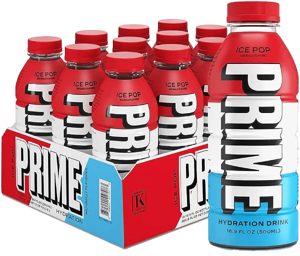 PRIME ENERGY DRINK HYDRATION ICE POP PET 500 ML (12 in a box)
