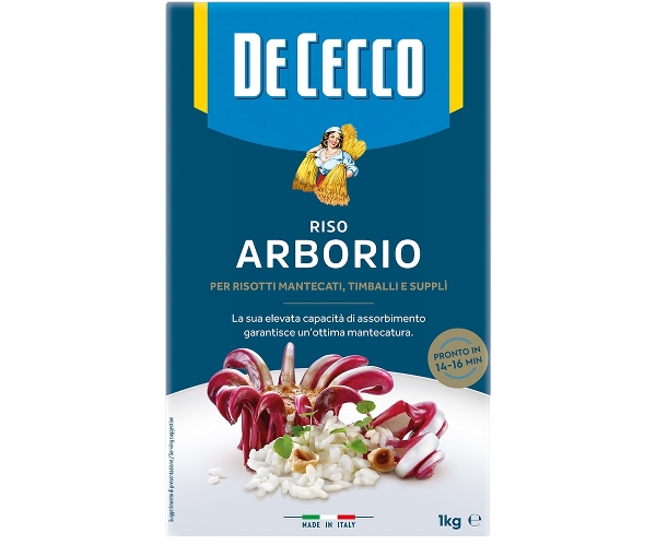 DE CECCO RICE ARBORIO 1 KG (12 in a box)