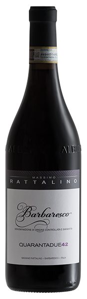 MASSIMO RATTALINO RED WINE BARBARESCO DOCG " SEL. 42 ", PIEDMONT, ITALY 2020 75 CL (6 IN A BOX)