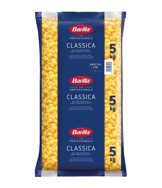 BARILLA PASTA DI SEMOLA GNOCCHI N.85 5 KG (3 in a box)
