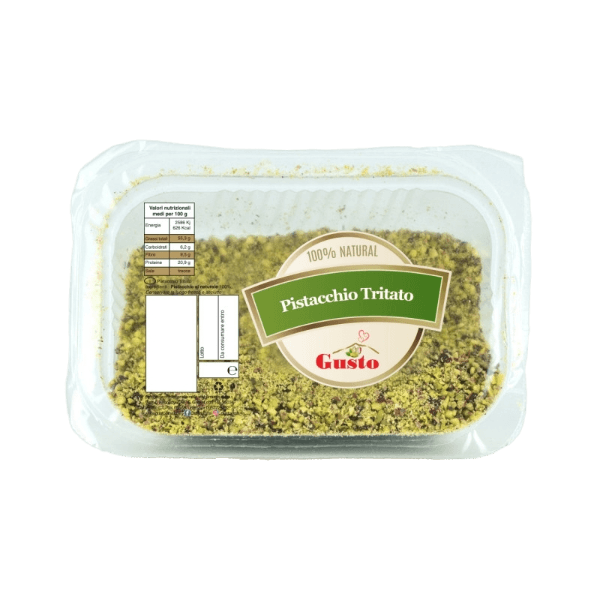 GUSTO ETNA FLOURS CRUSHED PISTACHIO 100 GR (25 in a box)