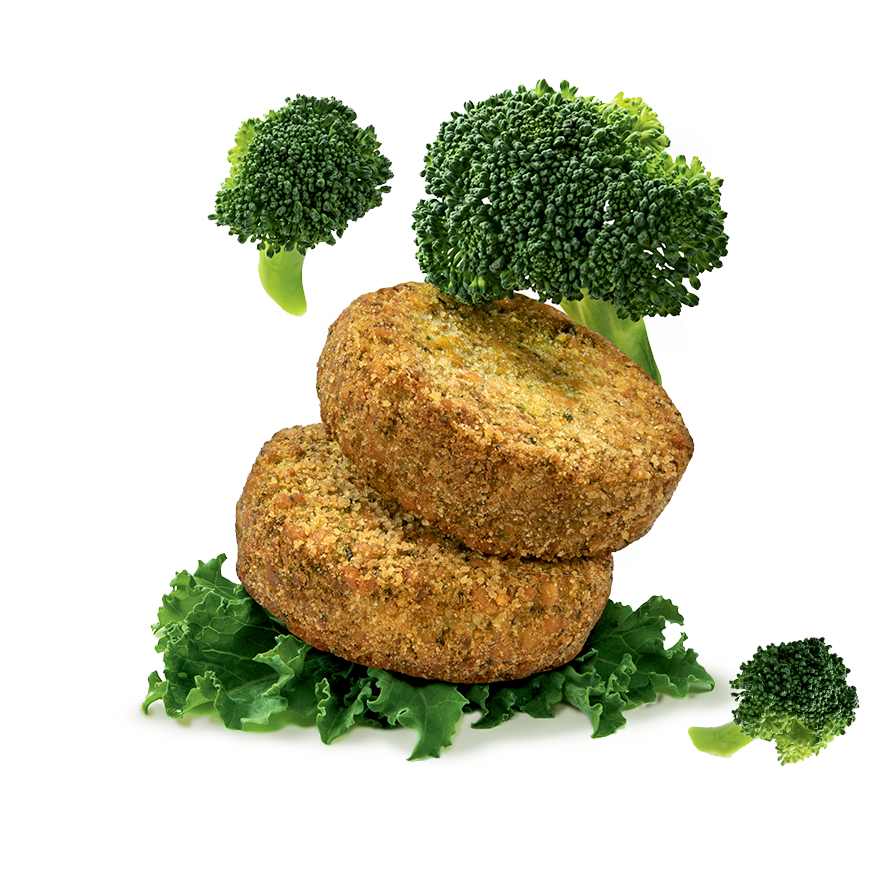 KIO ENE VEGETABLES MINI BURGER BROCCOLI ZUCCHINI AND CARROTS X4 200 GR (6 in a box)