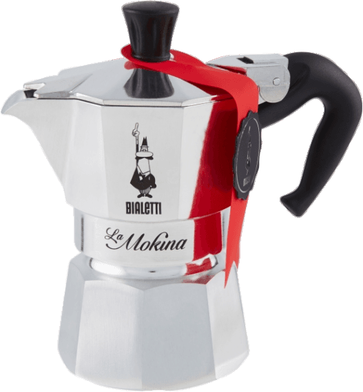 BIALETTI CAFFETTIERA MOKINA - COFFEE MAKER MOKA 1 CUPS (8 in a box)