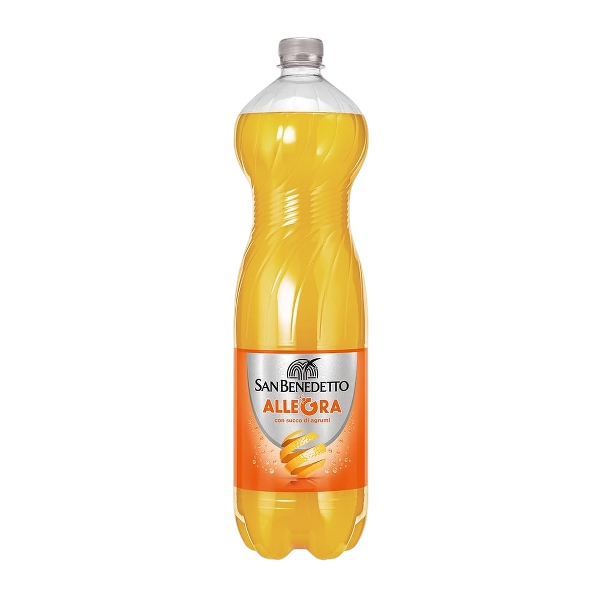 SAN BENEDETTO ALLEGRA ARANCIATA PET 1.5 LT (6 IN A BOX)