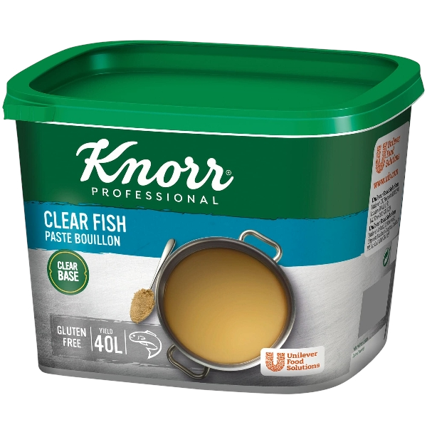 KNORR PROFESSIONAL BOUILLON PASTE FISH 1 KG (1 in a box)