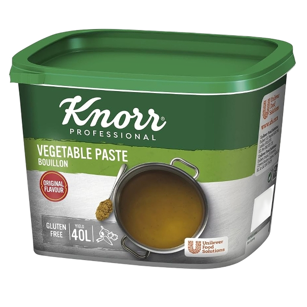 KNORR PROFESSIONAL BOUILLON PASTE VEGETABLE 1 KG (1 in a box)
