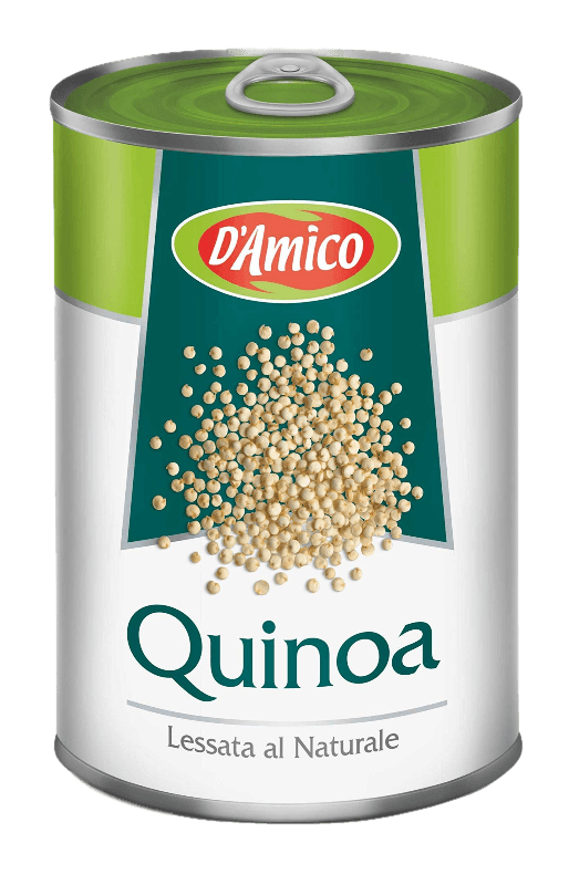 D'AMICO QUINOA IN BRINE 400 GR (12 in a box)