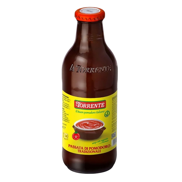LA TORRENTE PASSATA DI POMODORO TRADIZIONALE 700 GR (12 in a box)