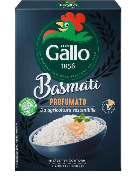 GALLO RICE BASMATI PROFUMATO 500 GR (9 in a box)