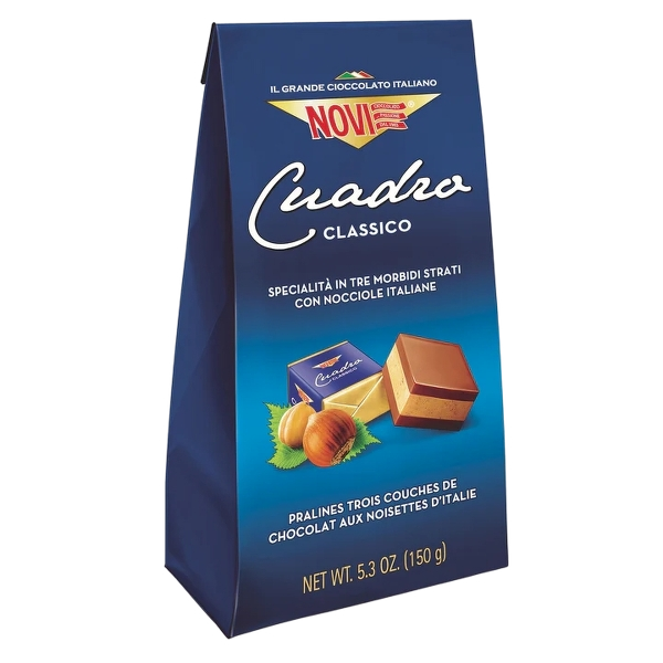 NOVI CREMINO PRALINES CUADRO CLASSIC 150 GR (10 in a box)
