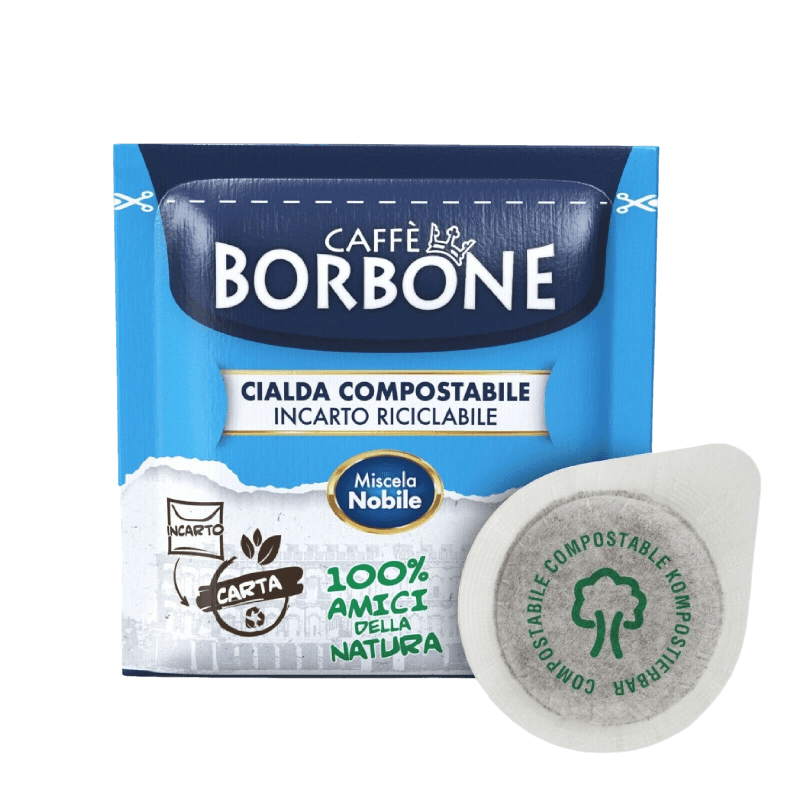 BORBONE COFFEE PODS ESE 44 MM NOBILE BLUE X50 (1 in a box)
