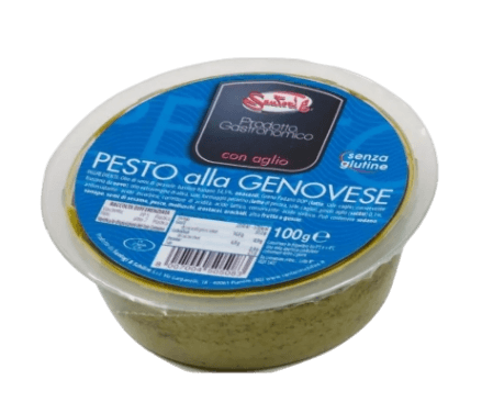 SANTORI PESTO GENOVESE WITHOUT GARLIC 100 GR (12 in a box)