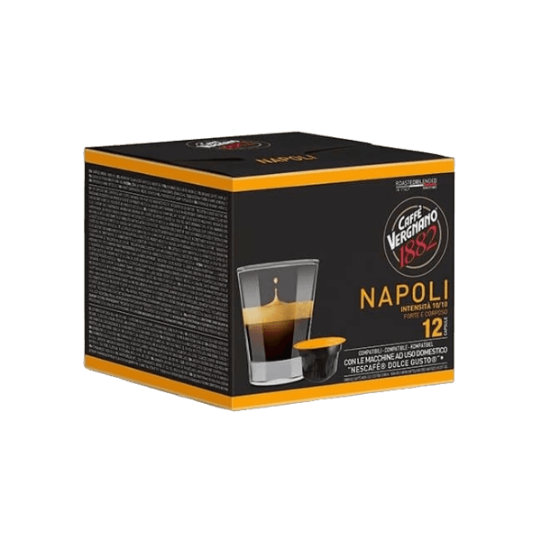 VERGNANO COFFEE CAPSULES NESCAFE' NAPOLI X12 (6 in a box)