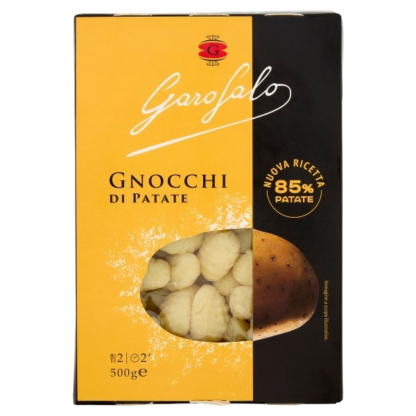 GAROFALO PASTA GNOCCHI OF POTATOES 500 GR (12 in a box)