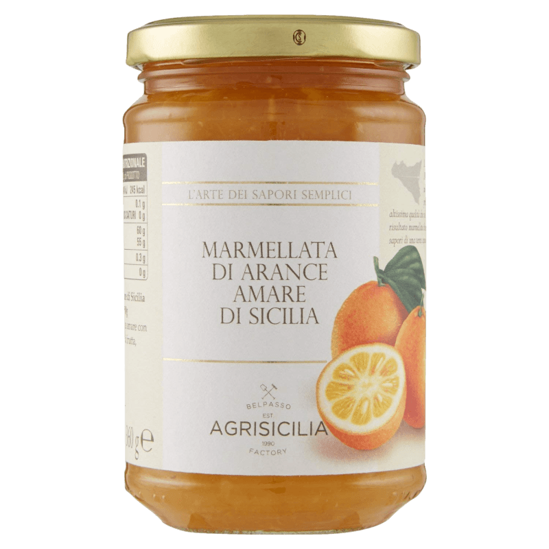 AGRISICILIA JAMS BITTER ORANGE 360 GR (6 in a box)