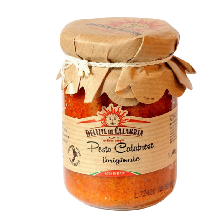 DELIZIE CALABRIA PESTO CALABRESE 130 GR (12 in a box)