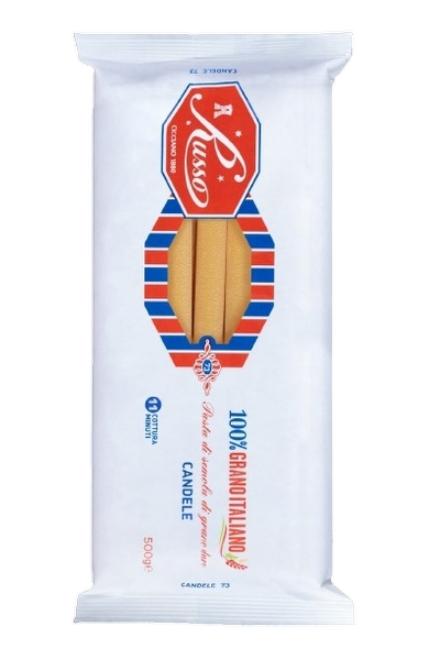 RUSSO SPECIAL SIZE PASTA DI SEMOLA CANDELE 500 GR (20 in a box)