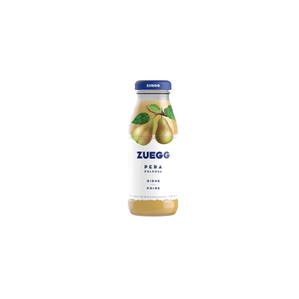 ZUEGG PEAR DRINK 200 ML BOTTLES (24 IN A BOX)