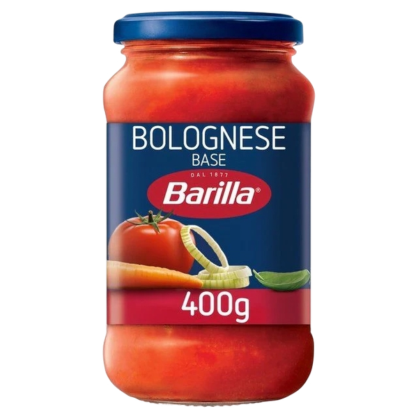BARILLA PASTA SAUCE RAGU' ALLA BOLOGNESE 400 GR (6 in a box)