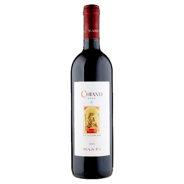VINI ITALIA RED WINE BANFI CHIANTI DOCG, TUSCANY, ITALY 75 CL (6 IN A BOX)