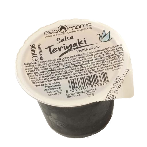 ASIAMAMA SAUCE TERIYAKI 90 ML (12 in a box)
