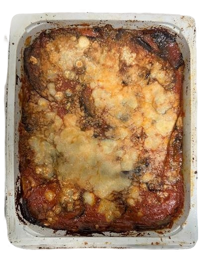 FROZEN READY MEALS - AUBERGINE PARMIGIANA 6/8 SERVINGS 2.2 KG (2 in a box) - ONLY LONDON AREA