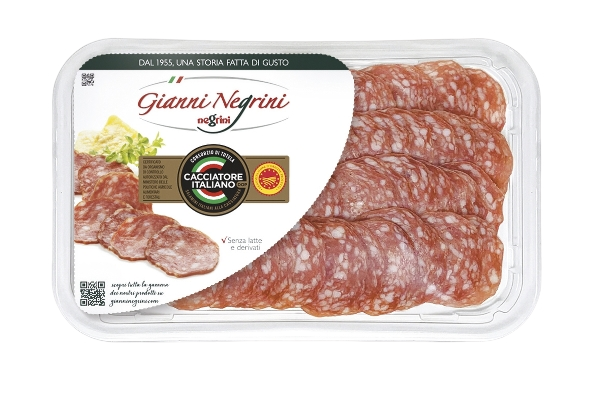 NEGRINI SALAME CACCIATORE AFFETTATO 80 GR (6 in a box)