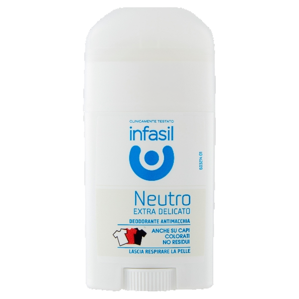 INFASIL DEO NEUTRO EXTRA DELICATO STICK 50 ML (12 in a box)