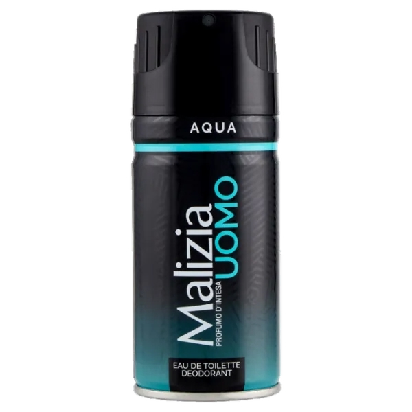 MALIZIA DEO PARFUM MAN AQUA SPRAY 150 ML (12 in a box)