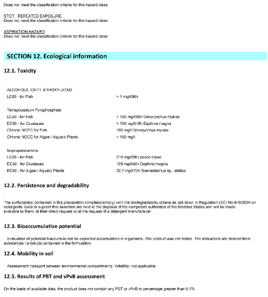 CHANTECLAIR DEGREASER UNIVERSALE MARSIGLIA SPRAY 600 ML (12 in a box)