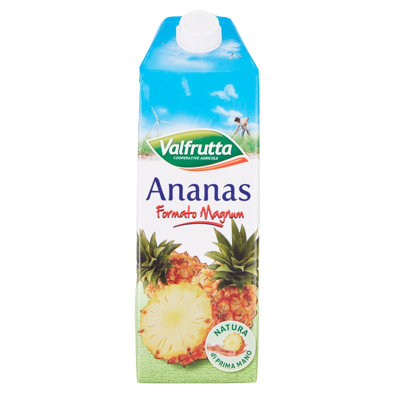 VALFRUTTA SELECTION FRUIT JUICE PINEAPPLE BRICK 1.5 LT (6 in a box)