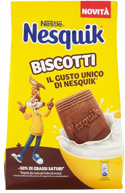 NESTLE' NESQUIK BISCOTTI 300 GR (12 in a box)