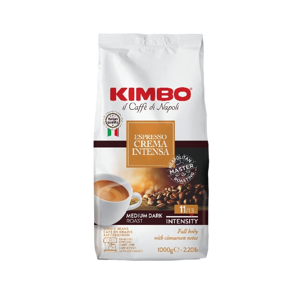 KIMBO COFFEE BEANS ESPRESSO CREMA INTENSA 1 KG (6 in a box)