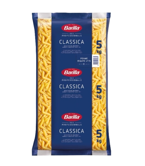 BARILLA PASTA DI SEMOLA PENNE RIGATE N.73 5 KG (3 in a box)