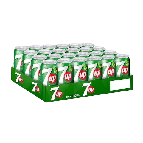 SEVEN UP ORIGINAL CANS 330 ML (24 in a box)