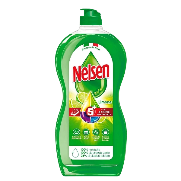 NELSEN DISH DETERGENT LEMON 900 ML (12 in a box)