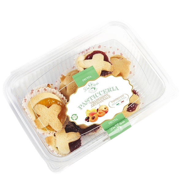 DON CARLO DESSERT PASTICCERIA CROSTATINE FRUITS 200 GR (12 in a box)