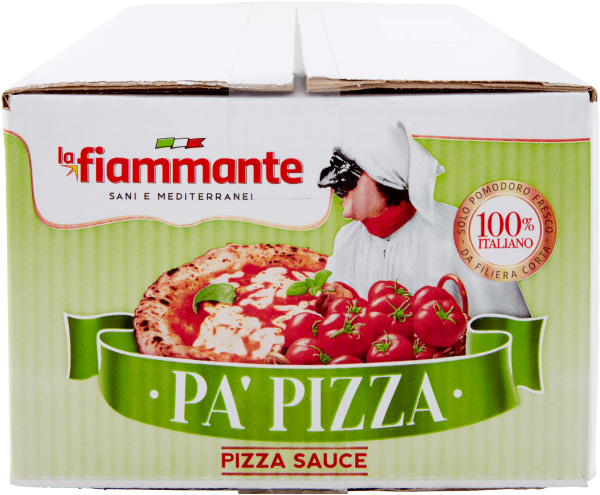 LA FIAMMANTE POLPA DI POMODORO PA' PIZZA BAG 5 KG (2 in a box)