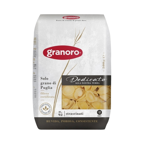 GRANORO PASTA DI SEMOLA STRASCINATI N.92 500 GR (20 in a box)