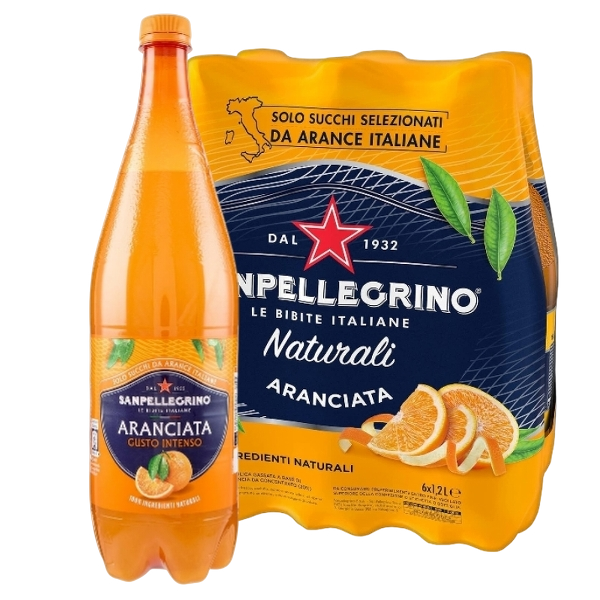 SAN PELLEGRINO ARANCIATA PET 1.2 LT (6 in a box)
